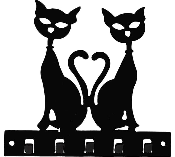 Изображение товара Ключница № 12 Станкоинструмент и оснастка Коты-друзья 4811381014120