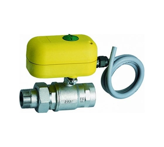 Изображение товара 2-х ходовой шаровой кран FAR с сервоприводом 220 В, 3/4", НР-ВР FA 300117 3440