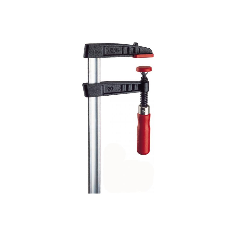 Струбцина BESSEY чугунная 200100, 6 кН, деревянная ручка BE-TG20