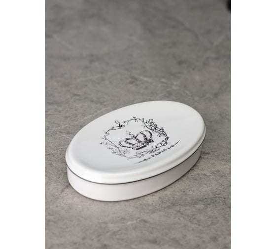 Изображение товара Мыльница Bath Plus Royal 13,5x8,5x2,5 см W-CE1022A-SD