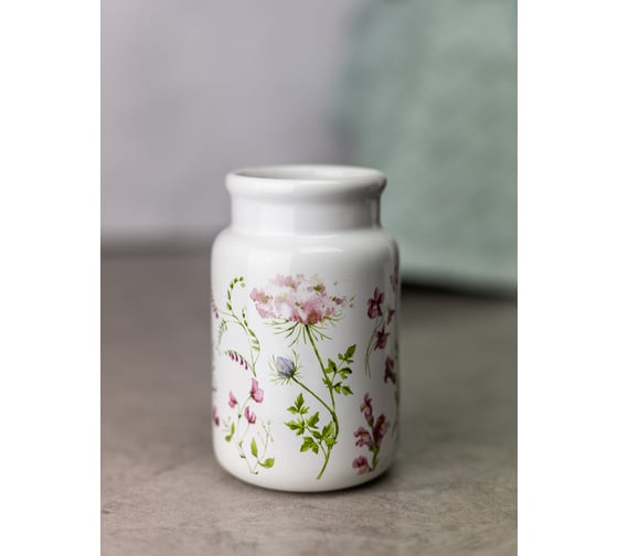 Изображение товара Стакан для зубных щеток Bath Plus Fiori 7,5x12,5 см W-CE2074AA-TB