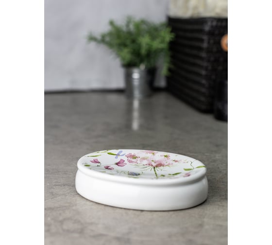 Изображение товара Мыльница Bath Plus Fiori 13,3x9,4x3 см W-CE2074AA-SD