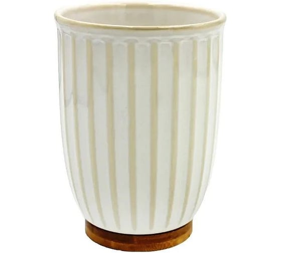 Изображение товара Стакан для зубных щеток Bath Plus Shell 7,6x11,1 см W-CE3027AA-TB