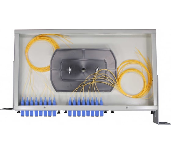 Изображение товара Оптический стоечный кросс на 16 портов Retic SC UPC в сборе CROSSO-16SC-U