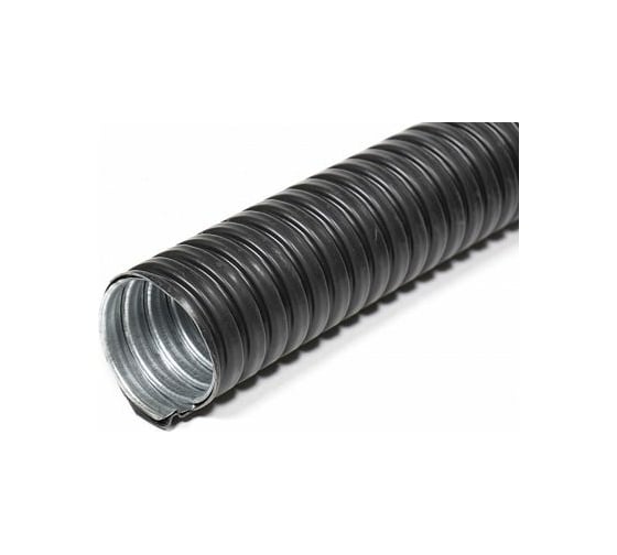 Изображение товара Металлорукав ГОФРОМАТИК в ПВХ-изоляции Р3-ЦПнг 32 (25м/уп) zeta44207