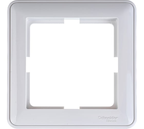 Изображение товара Одноместная рамка, белая WESSEN 59 Systeme Electric KD-1-18