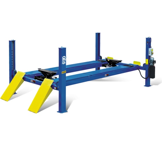 Изображение товара Четырехстоечный электрогидравлический подъемник PEAK под сход-развал, грузоподъемность 6.5 т 414A