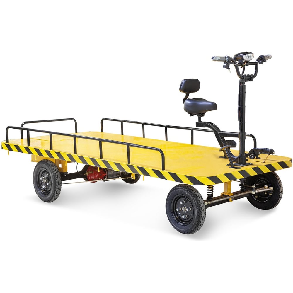 Изображение товара Платформенная электрическая тележка Rutrike Склад 2500 1000 кг мощностью 1200 Вт