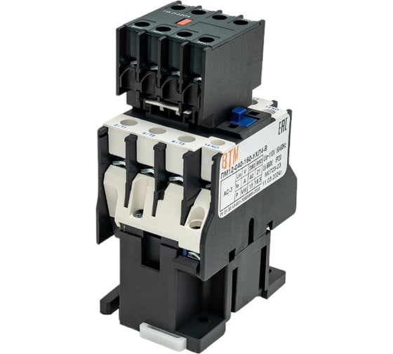 Изображение товара Пускатель ВТМ (S) ПМ 12-040150-40А-110АС-(3з+2р)-УХЛ4-В 0021780 ВТМ00021780