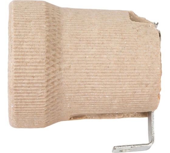 Изображение товара Патрон для лампочки ЮПИТЕР Е27 керамический с держателем JP7701-04