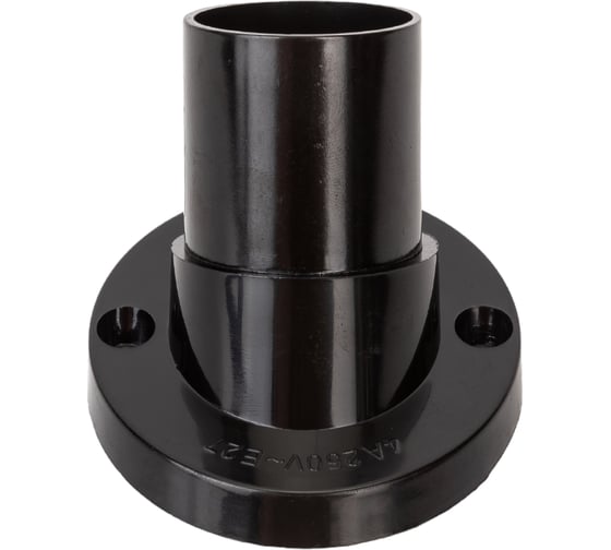 Изображение товара Патрон для лампочки ЮПИТЕР Е27 карболитовый потолочный наклонный черный JP7700-03