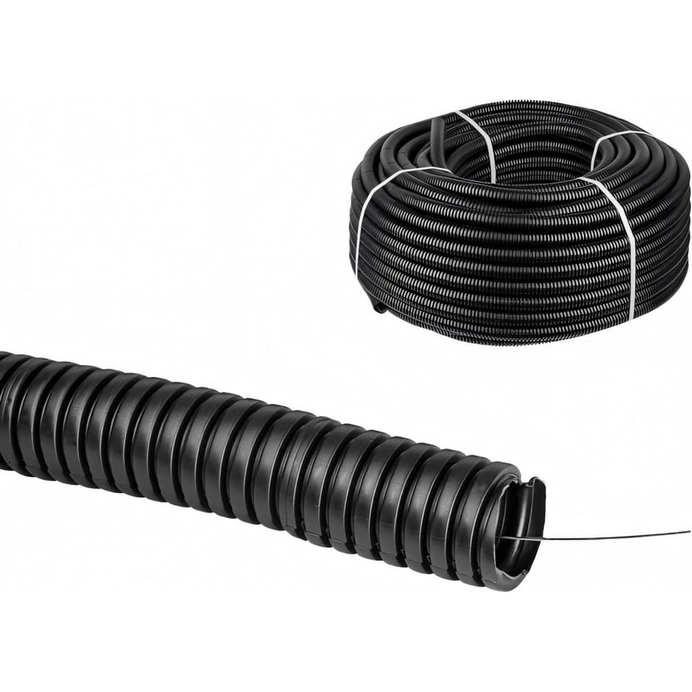 Изображение товара Гофрированная труба ЮПИТЕР ПНД d 20 с зондом 10 м JP3112-04