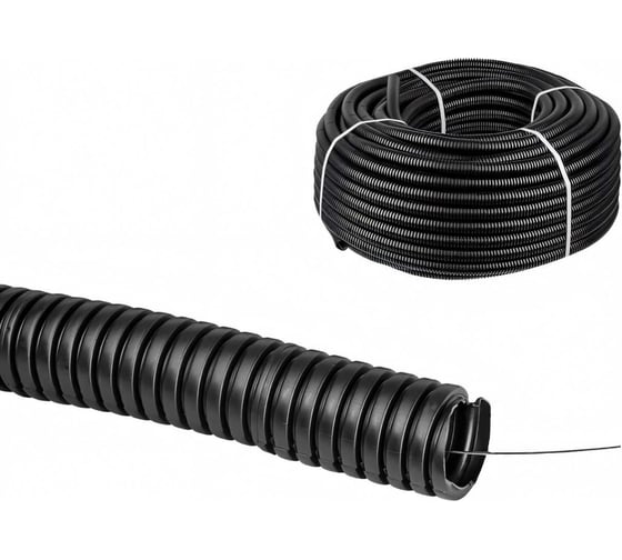 Изображение товара Гофрированная труба ЮПИТЕР ПНД d 20 с зондом 10 м JP3112-04