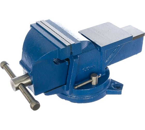 Изображение товара Поворотные слесарные тиски Энкор 150 мм 20086