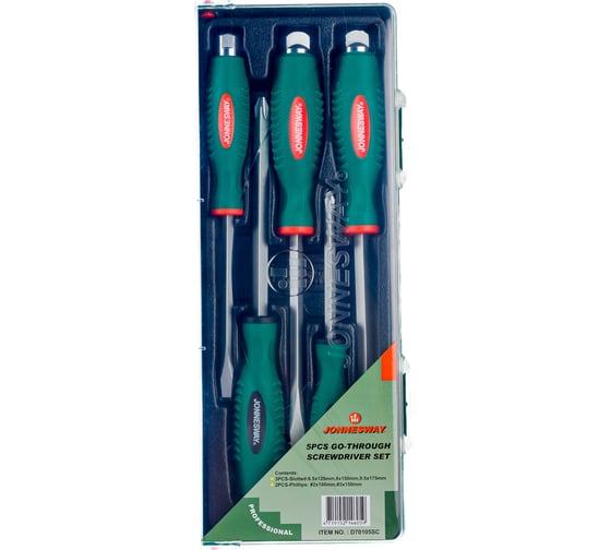 Изображение товара Набор ударных отверток Jonnesway D70105SC