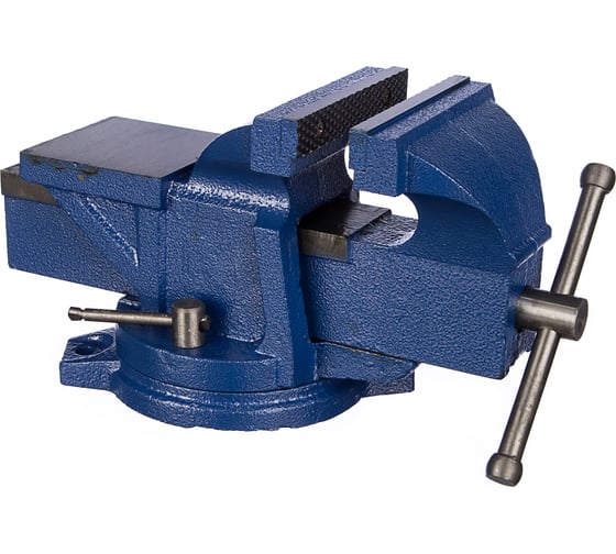 Изображение товара Поворотные слесарные тиски Энкор 125 мм 20085
