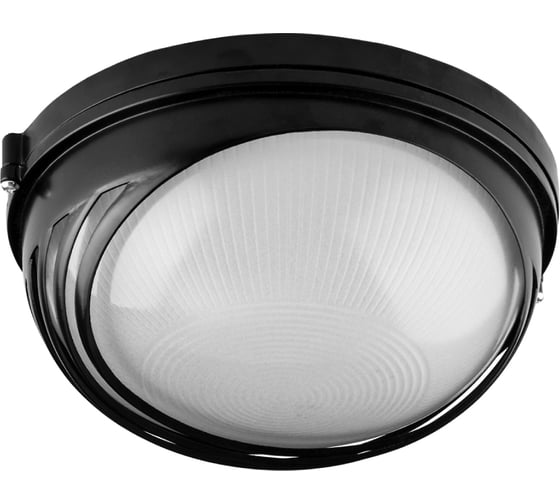 Изображение товара Светильник TDM ELECTRIC НПБ1107 черный, круг, ресничка, 100 Вт IP54 SQ0303-0056