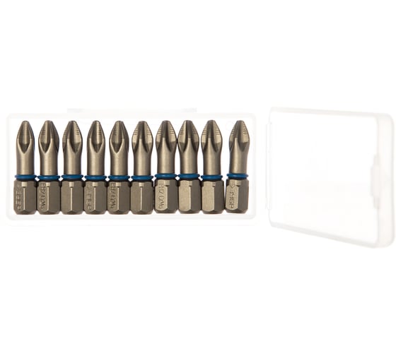 Изображение товара Биты "ЭКСПЕРТ" 10 шт. (25 мм; PH2) Зубр 26011-2-25-10