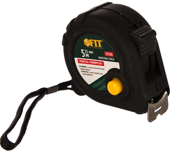 Изображение товара Рулетка 5 м х 25 мм FIT Универсал 17226