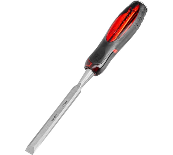 Изображение товара Долото-стамеска MATRIX "Тигровый глаз", 12 мм, двухкомпонентная обрезиненная ручка// 24507