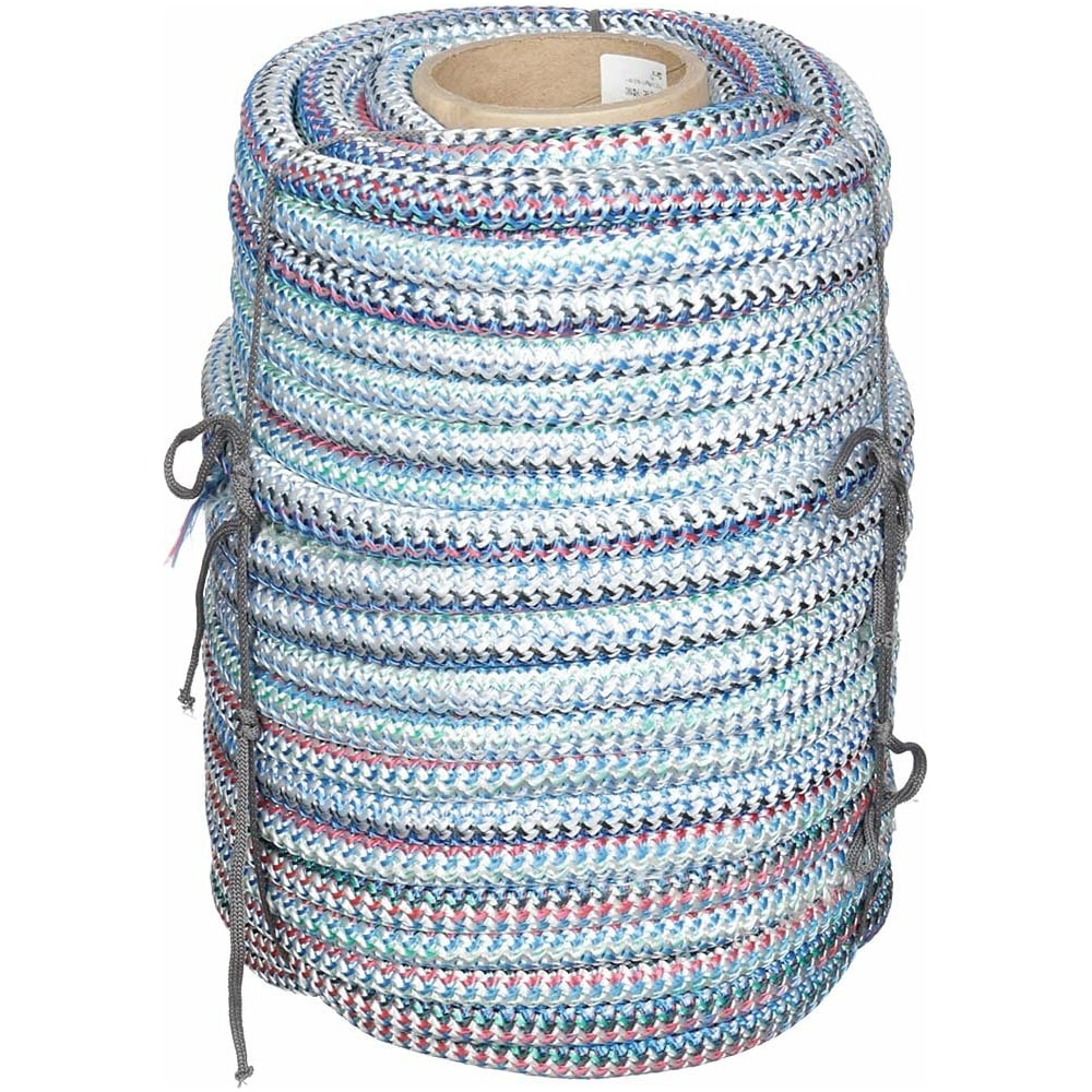 Вязаный шнур-веревка ООО ТПК Сигма 1 рулон упаковочный шнур стильный широкий применение полая надежная веревка для поделок