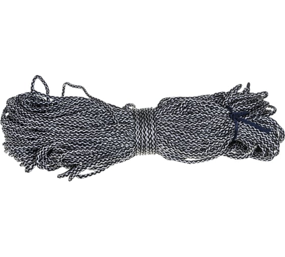 Изображение товара Вязаный шнур-веревка с сердечником ООО ТПК Сигма пп d-6 мм, 100 м ШВХС25