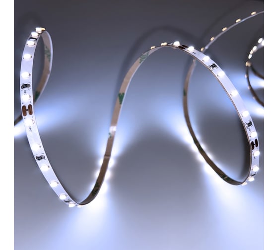 Изображение товара Светодиодная лента Apeyron 24В, 5,4Вт/м, smd2216,120д/м, ip20, 480Лм/м, подложка 4мм, 5м, 6500к/ R00-380