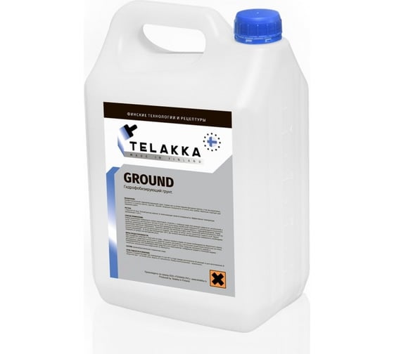 Изображение товара Гидрофобизирующий грунт Telakka GIDROFOB GROUND 5 л 4631160697777