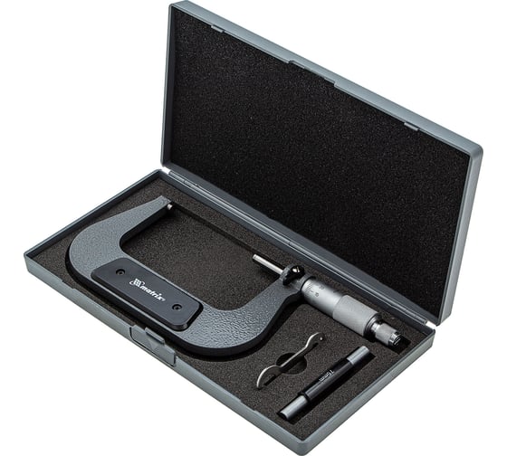 Изображение товара Механический микрометр MATRIX 75-100 мм 317005