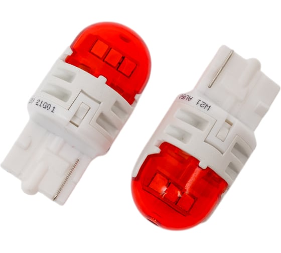Изображение товара Автолампа PHILIPS W21W W3 16d LED AMBER Ultinon Pro6000 80Лм 12V 11065AU60x2 11065AU60X2
