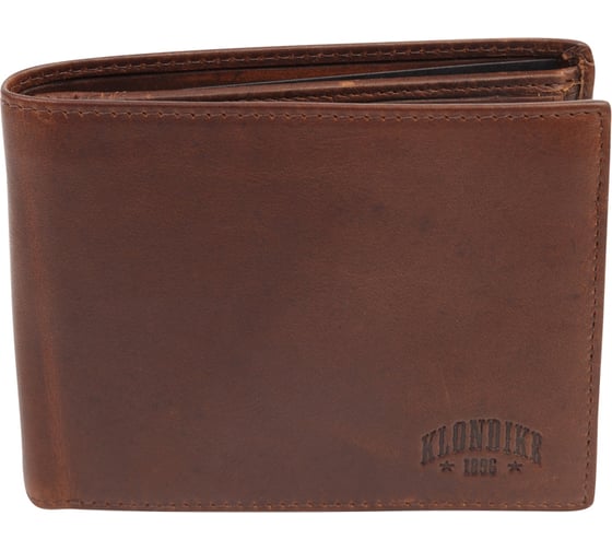 Изображение товара Бумажник Klondike Dawson, коричневый, 12,5х2,5х9,5 см KD1124-03