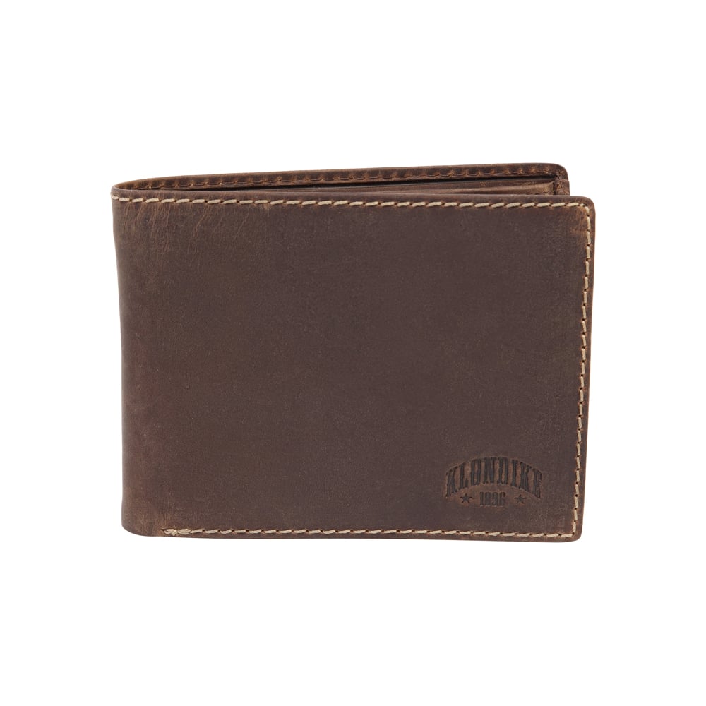 Изображение товара Бумажник Klondike Yukon коричневый из натуральной кожи