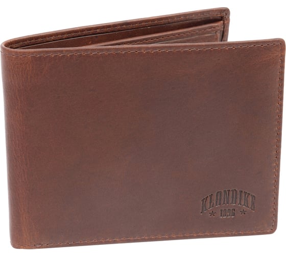 Изображение товара Бумажник Klondike Dawson, коричневый, 12х2х9,5 см KD1119-03