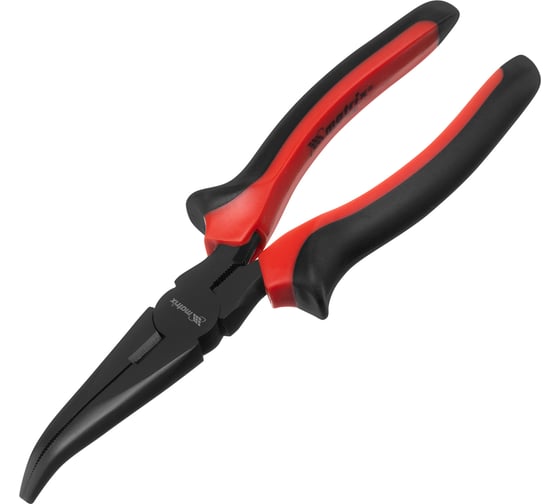 Изображение товара Изогнутые длинногубцы 200 мм MATRIX Black Nickel 17462