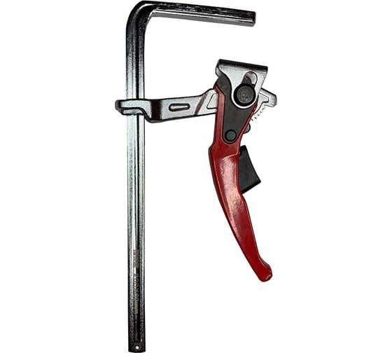 Изображение товара Кованая струбцина WOODWORK F-тип, 200x60 мм, c рычажной рукояткой, для установки в Т-паз RTC-2060