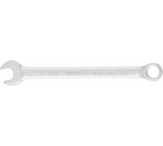 Изображение товара Комбинированный ключ 9 мм MATRIX  CrV, полированный хром// 15153