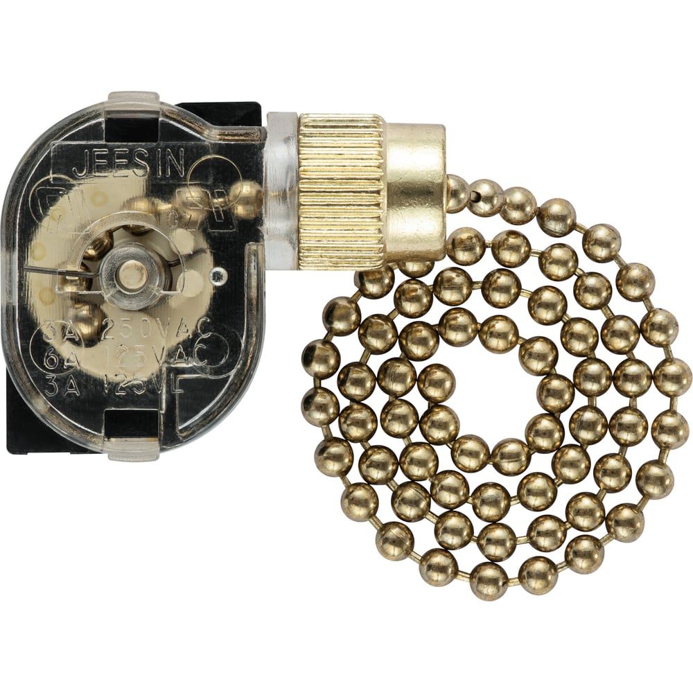 Изображение товара Выключатель цепочка duwi 2А золотой для бра