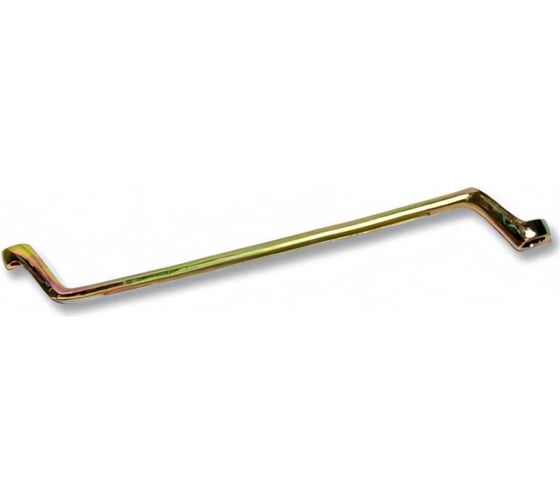 Изображение товара Накидной ключ 17х19 мм СИБРТЕХ желтый цинк// 14626