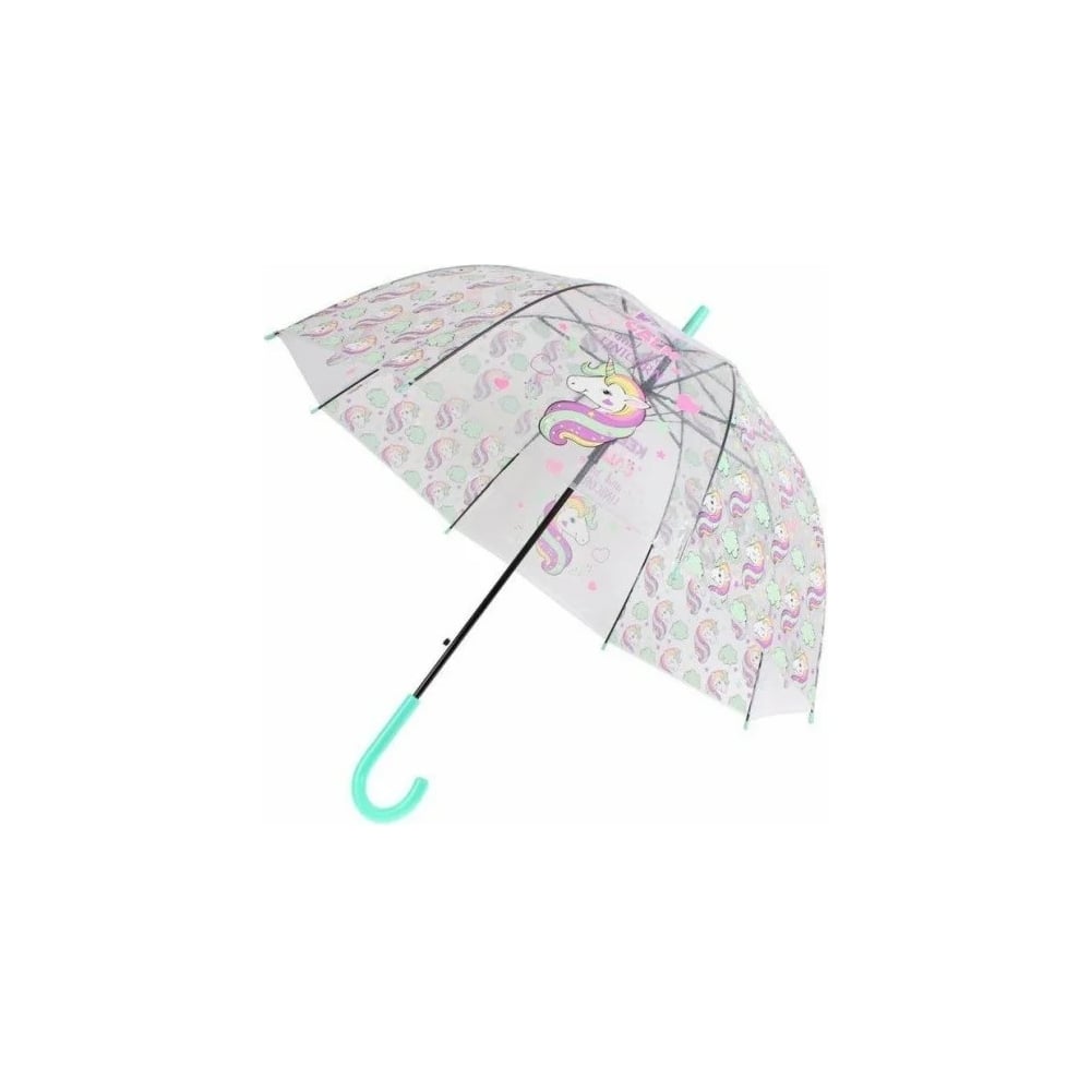 Прозрачный зонт BRADEX зонт пляжный 250 см с наклоном 16 спиц металл lg5801