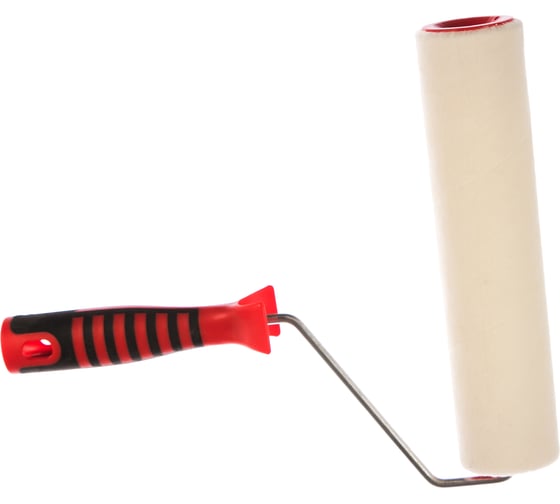 Изображение товара Валик 250 мм MATRIX  с двухкомпонентной ручкой, 250 мм, ворс 4 мм, D 44 мм, шерсть// 80663