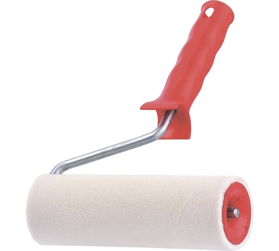 Изображение товара Валик 180 мм MATRIX пластмассовая ручка, 180 мм, ворс 4 мм, D 40 мм, шерсть// 80888