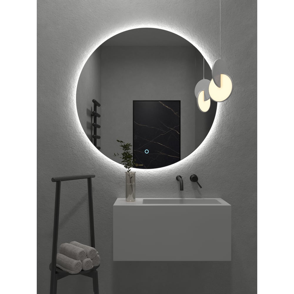 Круглое зеркало Onika зеркало косметическое two dolfins настольное увеличительное круглое 17 см