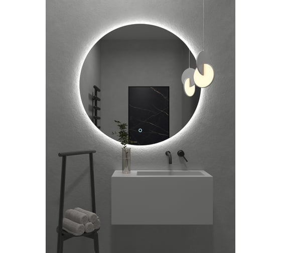 Изображение товара Зеркало Onika Сола круглое 90 с LED подсветкой 209030