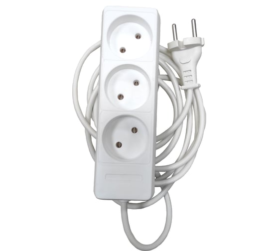 Изображение товара Удлинитель Профессионал СТАНДАРТ 3гн 1300Вт 3м 5503