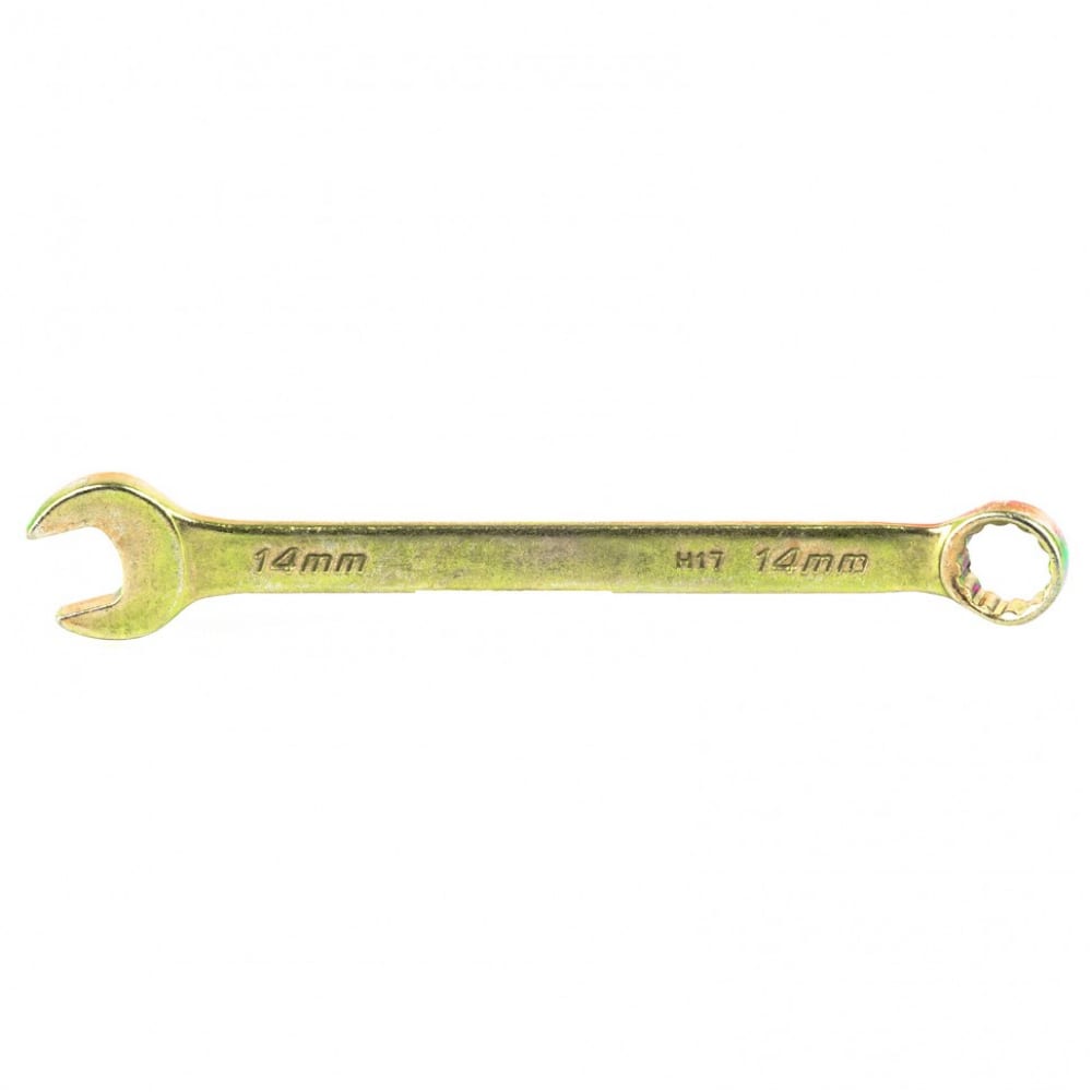 Комбинированный ключ СИБРТЕХ комбинированный ключ сибртех 14911 17 мм crv фосфатированный