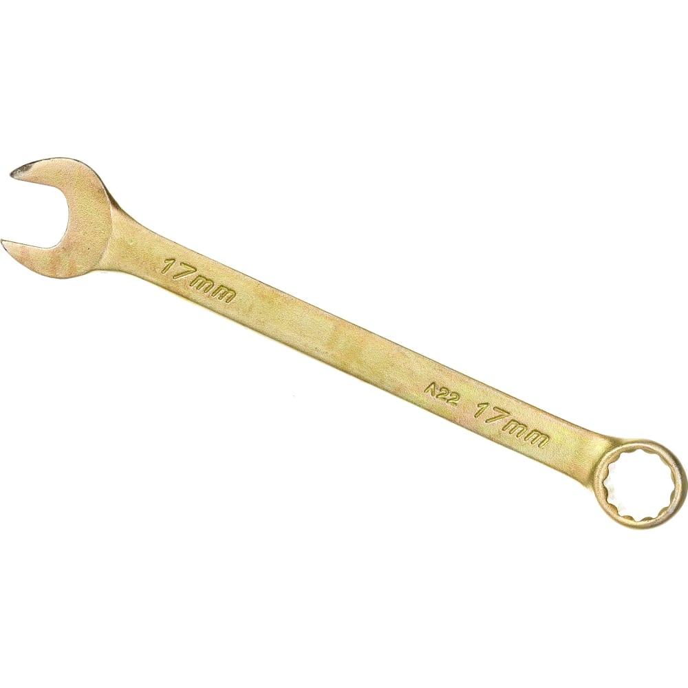 Комбинированный ключ СИБРТЕХ ключ комбинированый 15 мм crv фосфатированный гост 16983 сибртех
