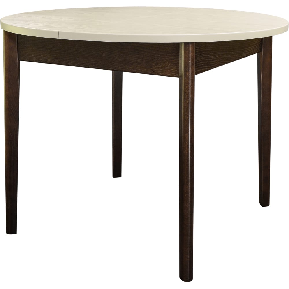 Обеденный стол Мебелик стол обеденный мебелик фидея 3 слоновая кость золото 120 160x70 п0003533