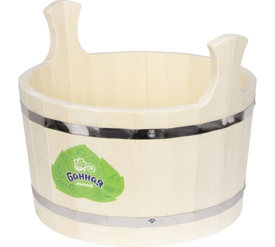 Изображение товара Ушат Банная линия 15 л 12-449