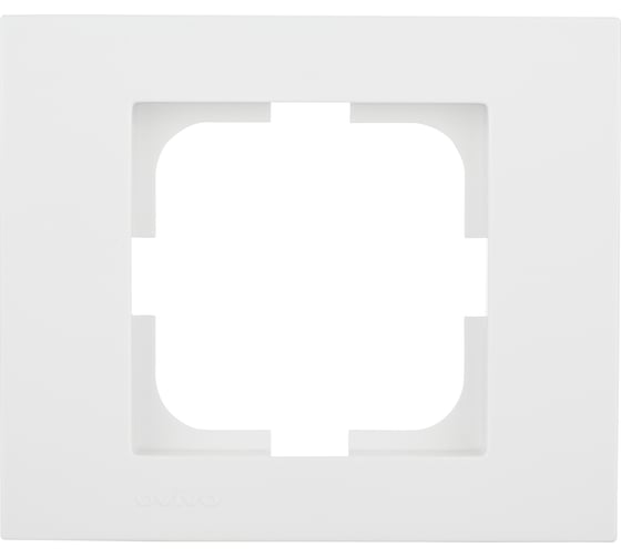 Изображение товара 1-местная рамка OVIVO GRANO, белый, 400-010000-096