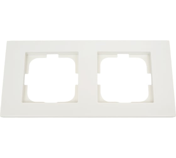 Изображение товара 2-местная рамка OVIVO GRANO, белый, 400-010000-226